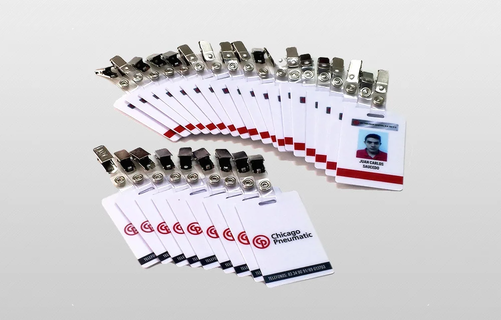 Gafetes de ID profesionales