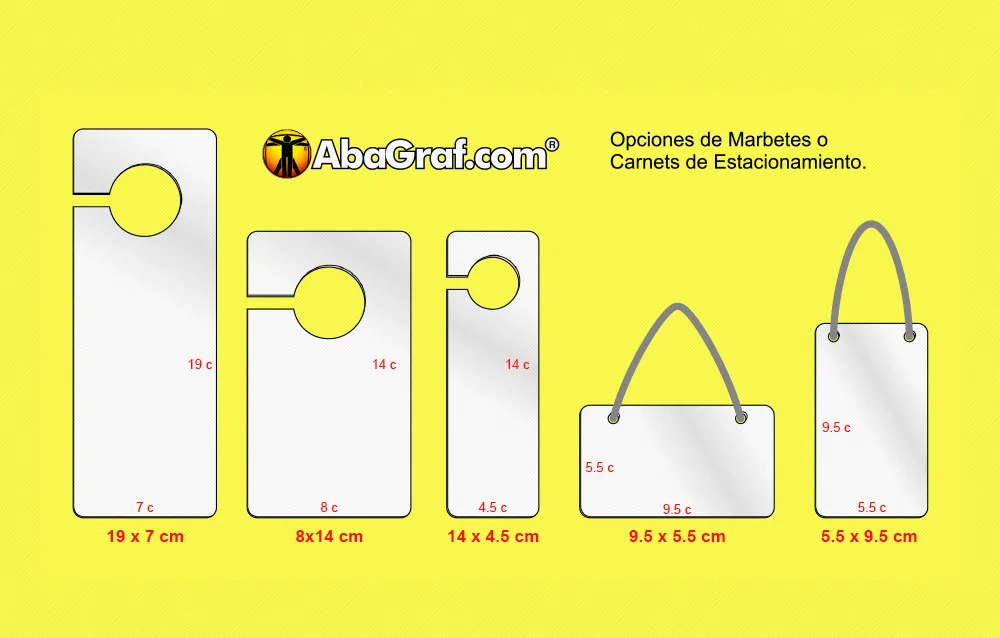 Marbetes para estacionamiento