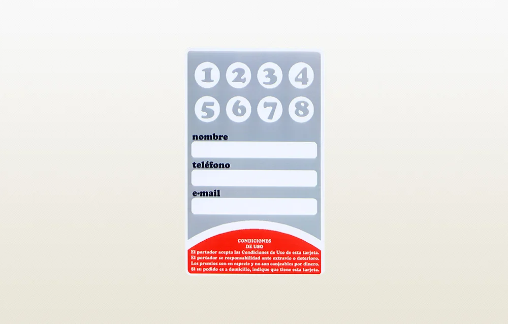 Carnet de Cliente Frecuente