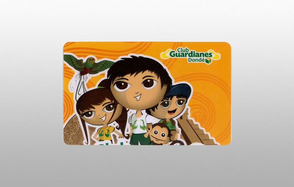 Tarjeta de Cliente Distinguido en PVC