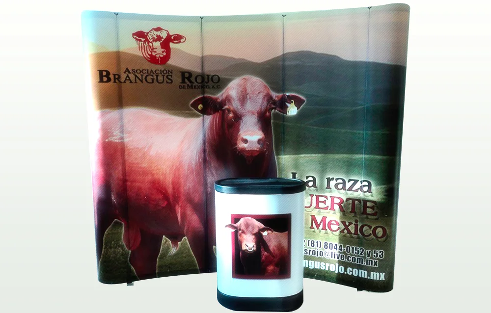 POP, Pop-up Stand tipo Pop Up, 3 paneles-Punto-de-Venta AbaGraf Monterrey