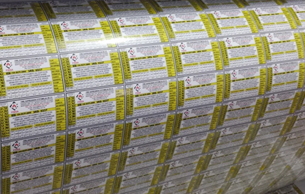 Calcas impresas en rollo AbaGraf Monterrey