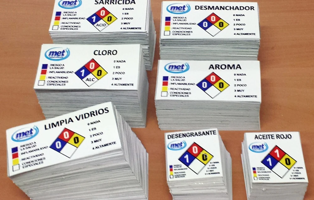 Etiquetas de producto AbaGraf Monterrey