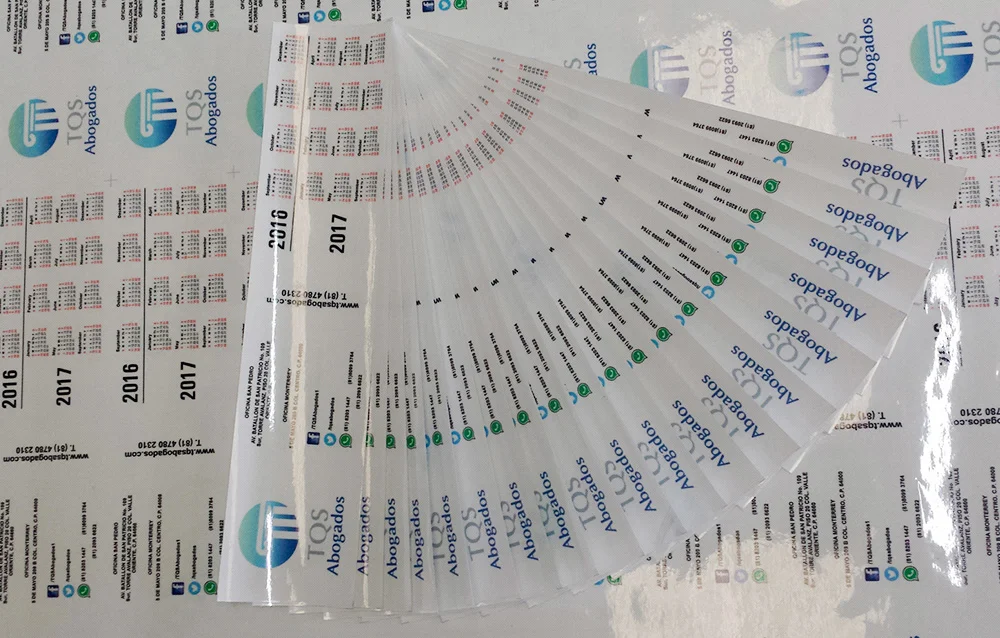 Etiquetas transparentes AbaGraf Monterrey
