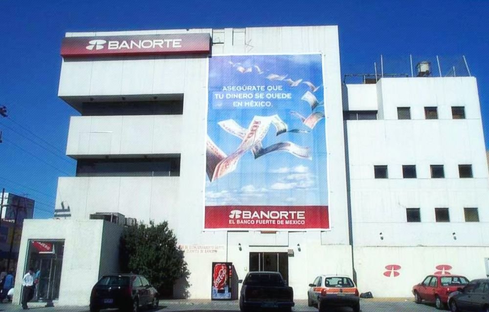 Publicidad en edificios y fachadas AbaGraf Monterrey