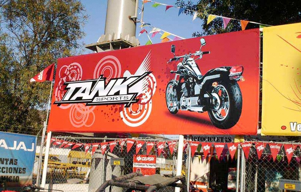 Anuncios luminosos en lona impresa AbaGraf Monterrey