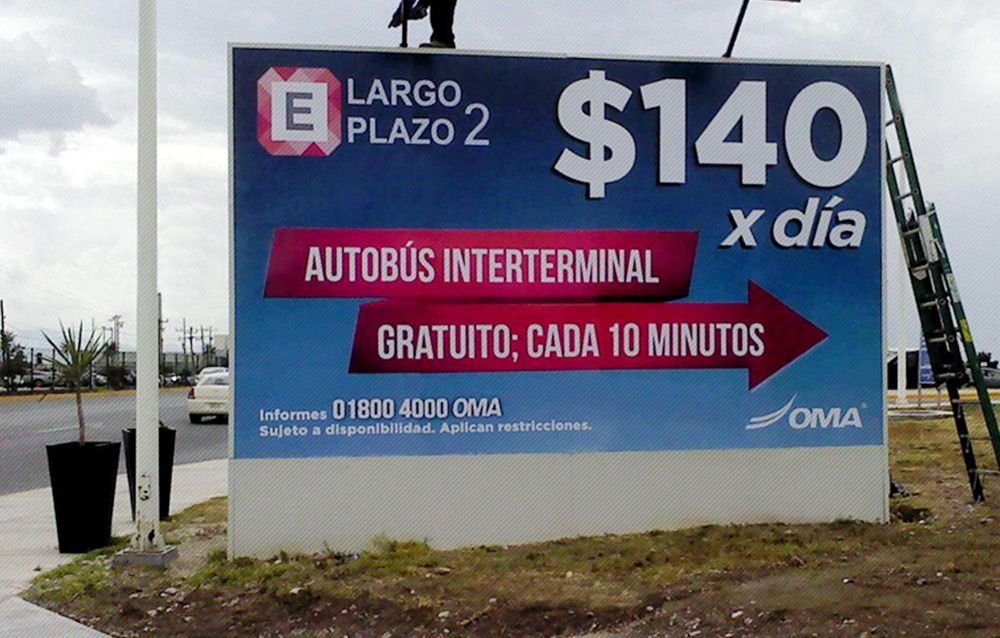 Anuncio cartelera  AbaGraf Monterrey