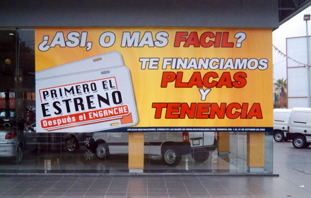 Vinil impreso AbaGraf Monterrey