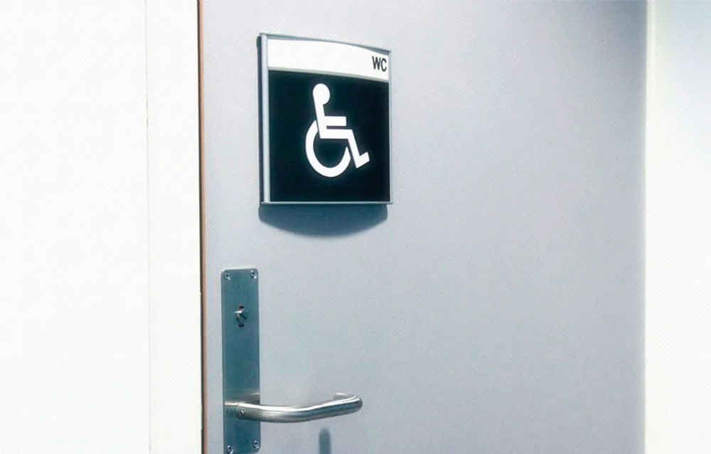 Señalamiento Deluxe WC 