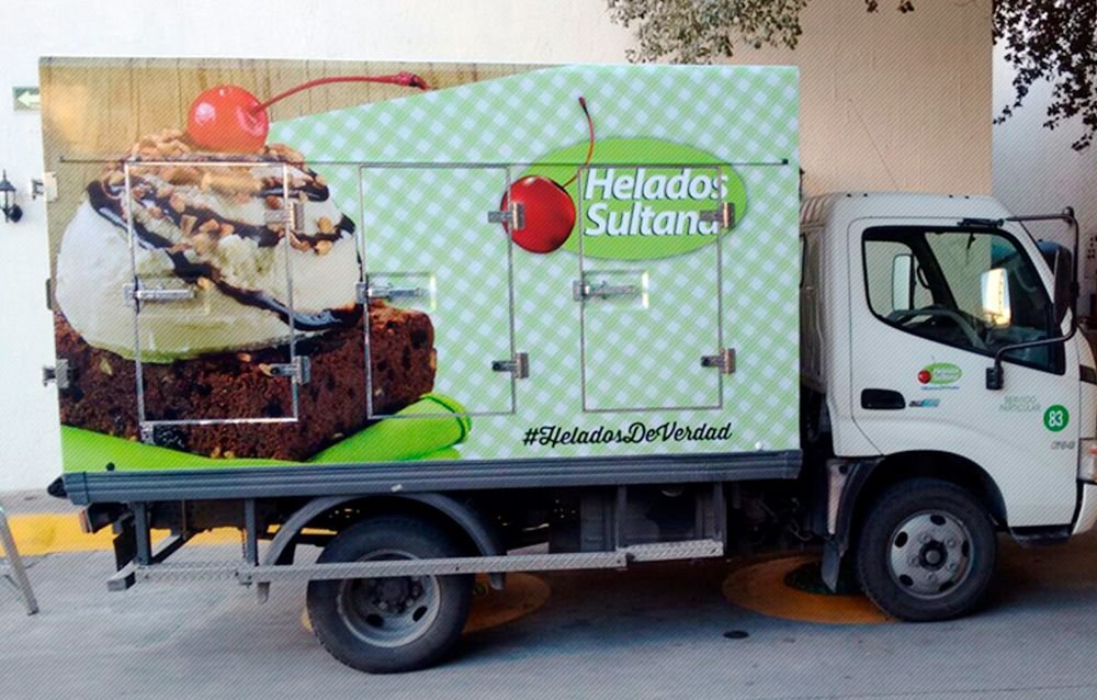 Rotulacion de caja AbaGraf Monterrey